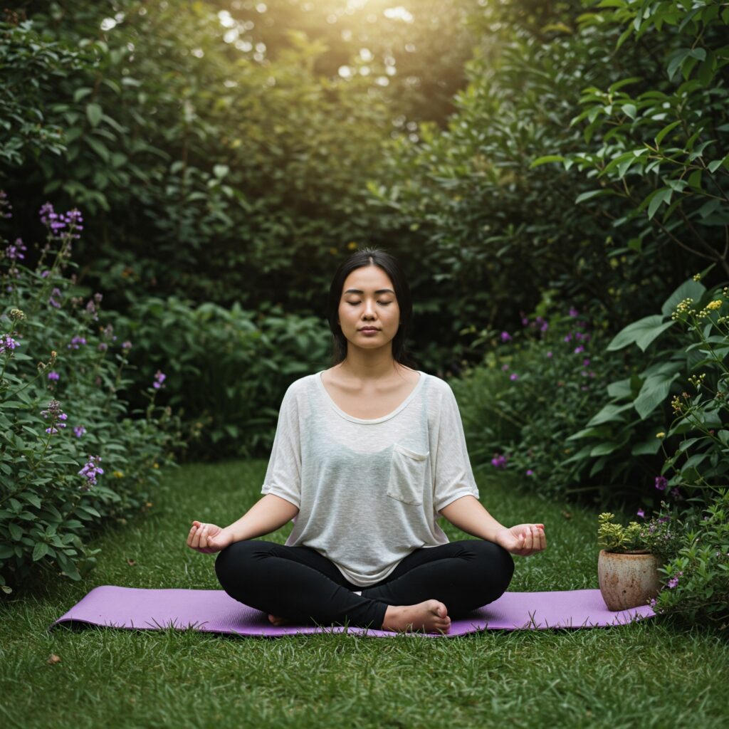 Mindfulness meditation for stress relief and well-being