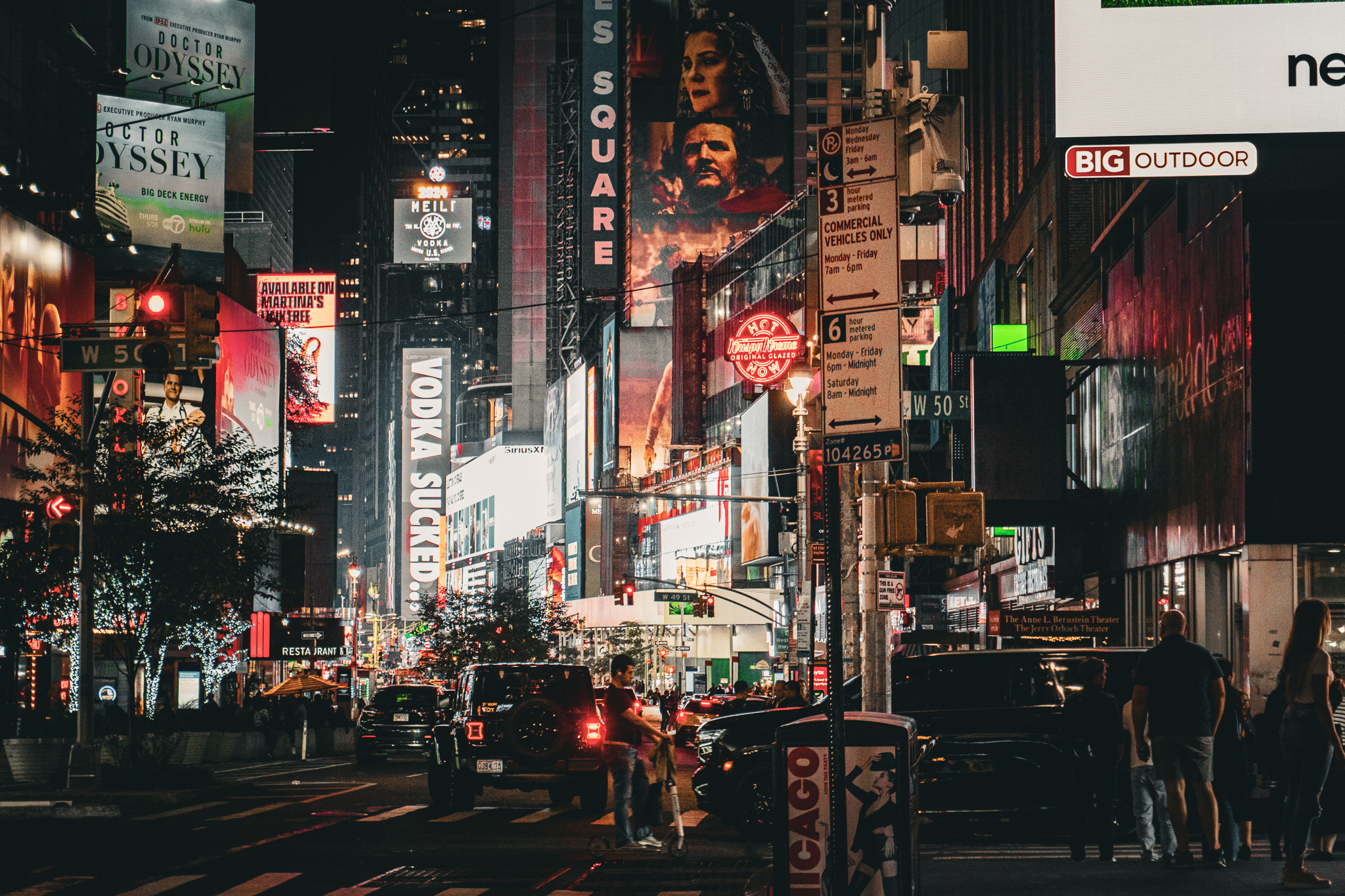 Times Square New York Night